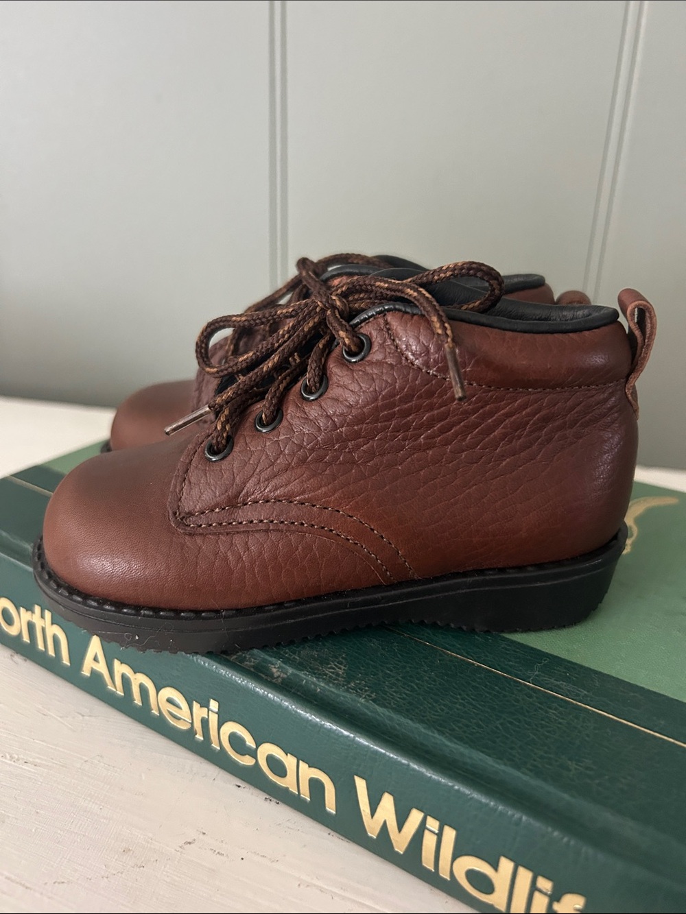 Vintage Amilio Made in USA genuine leather booties size 5.5 E